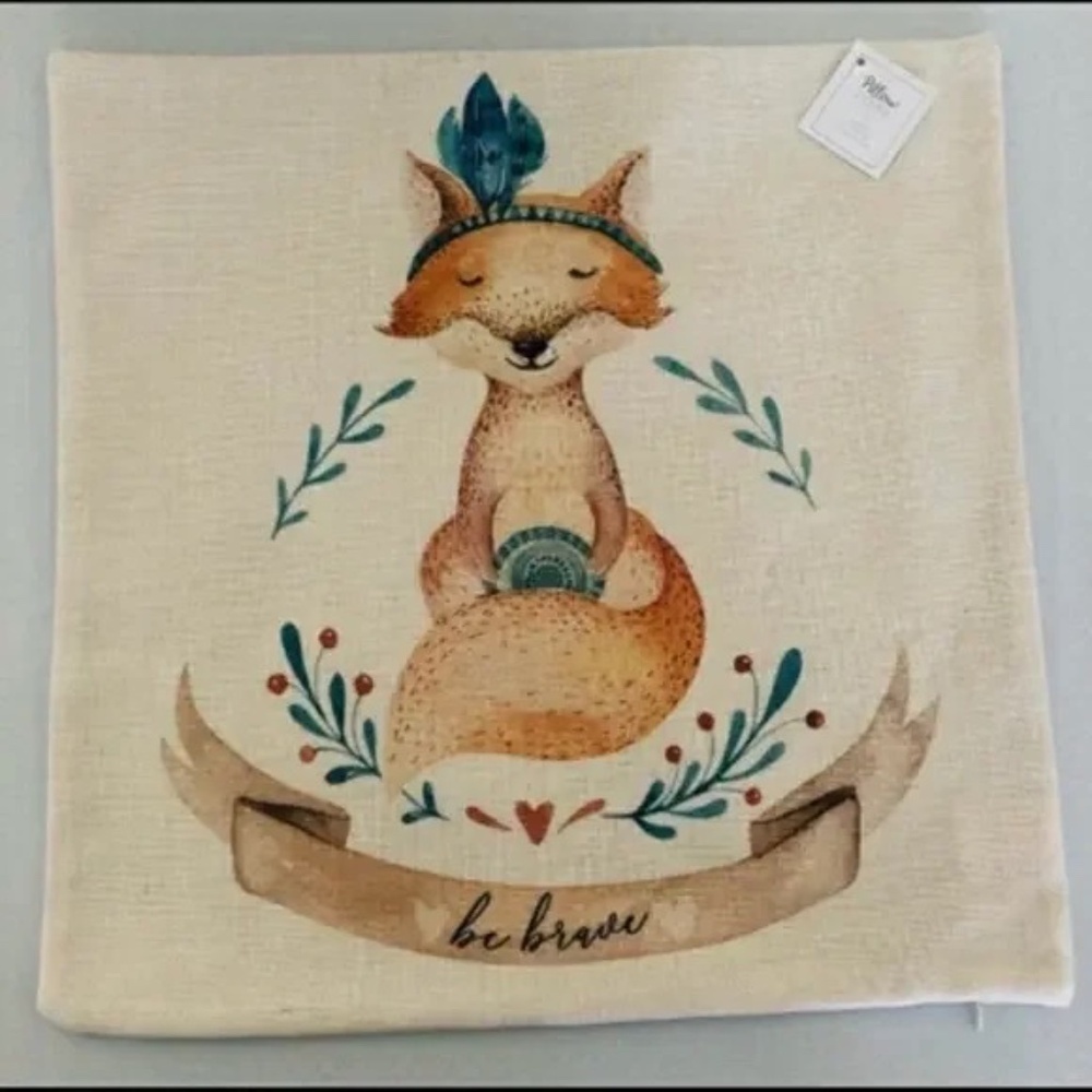 18”x18” Gorgeous Fox Cushion Cover